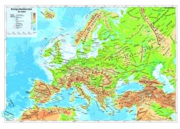 Könyökalátét, egyoldalas, STIEFEL  "Európa dombozata"